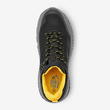 Load image into Gallery viewer, Black Duratrek Waterproof Trainers