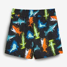 Load image into Gallery viewer, Orange Shark 2 Piece Rash Vest And Shorts Set (3mths-5yrs)