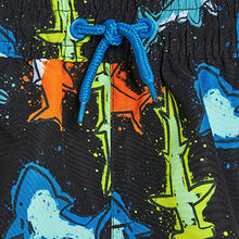 Load image into Gallery viewer, Orange Shark 2 Piece Rash Vest And Shorts Set (3mths-5yrs)