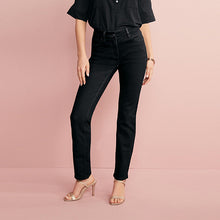 Load image into Gallery viewer, Black Slim Jeans
