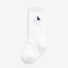 Load image into Gallery viewer, Blue Baby 3 Piece Smart Shirt, Shorts and Socks Set (0mths-18mths)