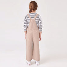 Load image into Gallery viewer, Pale Pink Frill Detail Dungarees (3-12yrs)