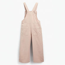 Load image into Gallery viewer, Pale Pink Frill Detail Dungarees (3-12yrs)