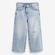 Load image into Gallery viewer, Wash Blue Wide Straight Jean (3yrs-12yrs)