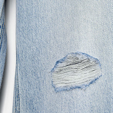 Load image into Gallery viewer, Wash Blue Wide Straight Jean (3yrs-12yrs)
