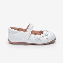 Load image into Gallery viewer, White Butterfly Mary Jane Shoes (Younger Girls)