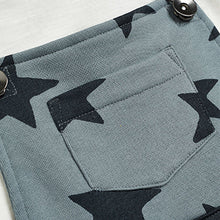 Load image into Gallery viewer, Blue Star Short Dungarees And T-Shirt Set (3mths-5yrs)