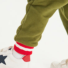 Load image into Gallery viewer, Joggers Multi Colour Crocodile Pocket (3mths-7yrs)