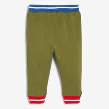Load image into Gallery viewer, Joggers Multi Colour Crocodile Pocket (3mths-7yrs)