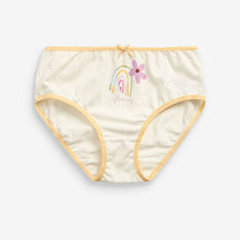Load image into Gallery viewer, Ecru/Pastel Days of The Week 7 Pack Briefs (1.5-12yrs)