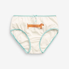 Load image into Gallery viewer, Ecru/Pastel Days of The Week 7 Pack Briefs (1.5-12yrs)
