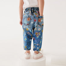 Load image into Gallery viewer, Denim Bright Print Jeans (3mths-6yrs)