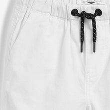 Load image into Gallery viewer, White Pull-On Shorts (3mths-5yrs)