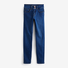 Load image into Gallery viewer, Dark Blue Shape Enhancer Skinny Jeans