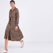 Load image into Gallery viewer, Purple and Green Check