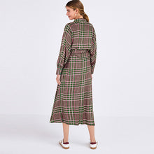 Load image into Gallery viewer, Purple and Green Check