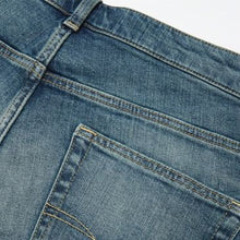 Load image into Gallery viewer, Vintage Green/Blue Slim Fit Authentic Stretch Jeans