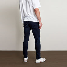 Load image into Gallery viewer, Inky Blue Skinny Fit Stretch Jean