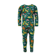 Load image into Gallery viewer, Green Dino Print Baby T-Shirt And Legging Set (0-18mths)