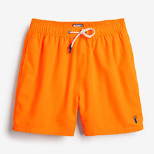 Load image into Gallery viewer, Fluro Orange  Swim Shorts