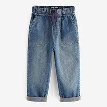Load image into Gallery viewer, Denim Vintage Lightweight Pull-On Trousers (3mths-5yrs)
