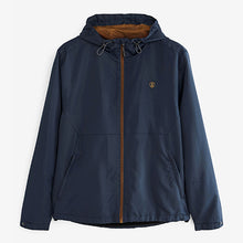 Load image into Gallery viewer, Navy Blue Shower Resistant Jacket
