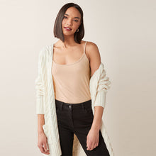 Load image into Gallery viewer, Natural Tan Thin Strap Vest