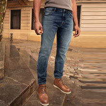 Load image into Gallery viewer, Denim Vintage Straight Fit Authentic Stretch Jeans