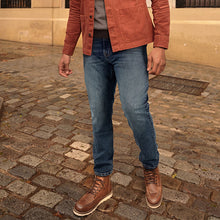Load image into Gallery viewer, Denim Vintage Straight Fit Authentic Stretch Jeans