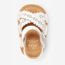 Load image into Gallery viewer, Leather Baby Sandals (0-18mths)