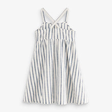Load image into Gallery viewer, Light Blue Stripe Sundress Dress (3-12yrs)