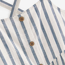 Load image into Gallery viewer, Light Blue Stripe Sundress Dress (3-12yrs)
