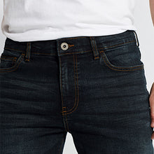 Load image into Gallery viewer, Dark Ink Straight Fit Premium Heavyweight Jeans