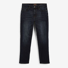 Load image into Gallery viewer, Dark Ink Straight Fit Premium Heavyweight Jeans