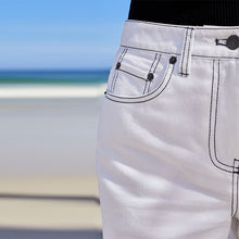 Load image into Gallery viewer, White Tea Dyed Boy Shorts