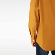 Load image into Gallery viewer, Ochre Yellow Long Sleeve Oxford Shirt (3-12yrs)