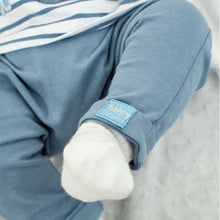 Load image into Gallery viewer, Blue Elephant 2 Piece Baby T-Shirt And Leggings Set (0mth-18mths)