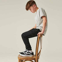 Load image into Gallery viewer, Black Cargo Cotton-Rich Joggers (3-12yrs)