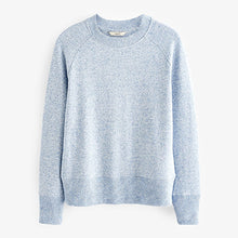 Load image into Gallery viewer, Light Blue Long Sleeve Cosy Lightweight Jumper