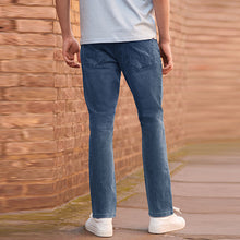 Load image into Gallery viewer, Vintage Blue Slim Fit Authentic Stretch Relaxed Fit Jeans