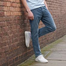 Load image into Gallery viewer, Vintage Blue Slim Fit Authentic Stretch Relaxed Fit Jeans