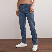 Load image into Gallery viewer, Vintage Blue Slim Fit Authentic Stretch Relaxed Fit Jeans