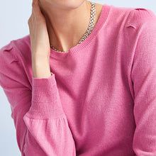 Load image into Gallery viewer, Pink Crew Neck Jumper