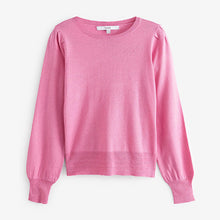 Load image into Gallery viewer, Pink Crew Neck Jumper