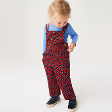 Load image into Gallery viewer, Red Cord Dungarees (3mths-6yrs)