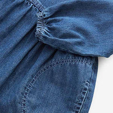 Load image into Gallery viewer, Blue Denim Dress (3mths-6yrs)