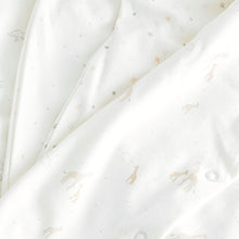 Load image into Gallery viewer, Delicate White 4 Pack Baby Printed Sleepsuits (0mth-12mths)
