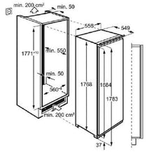 Load image into Gallery viewer, AEG 204L Fully Integrated Upright Freezer - Allsport
