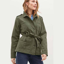 Load image into Gallery viewer, Khaki Belted Utility Jacket - Allsport
