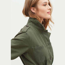 Load image into Gallery viewer, Khaki Belted Utility Jacket - Allsport